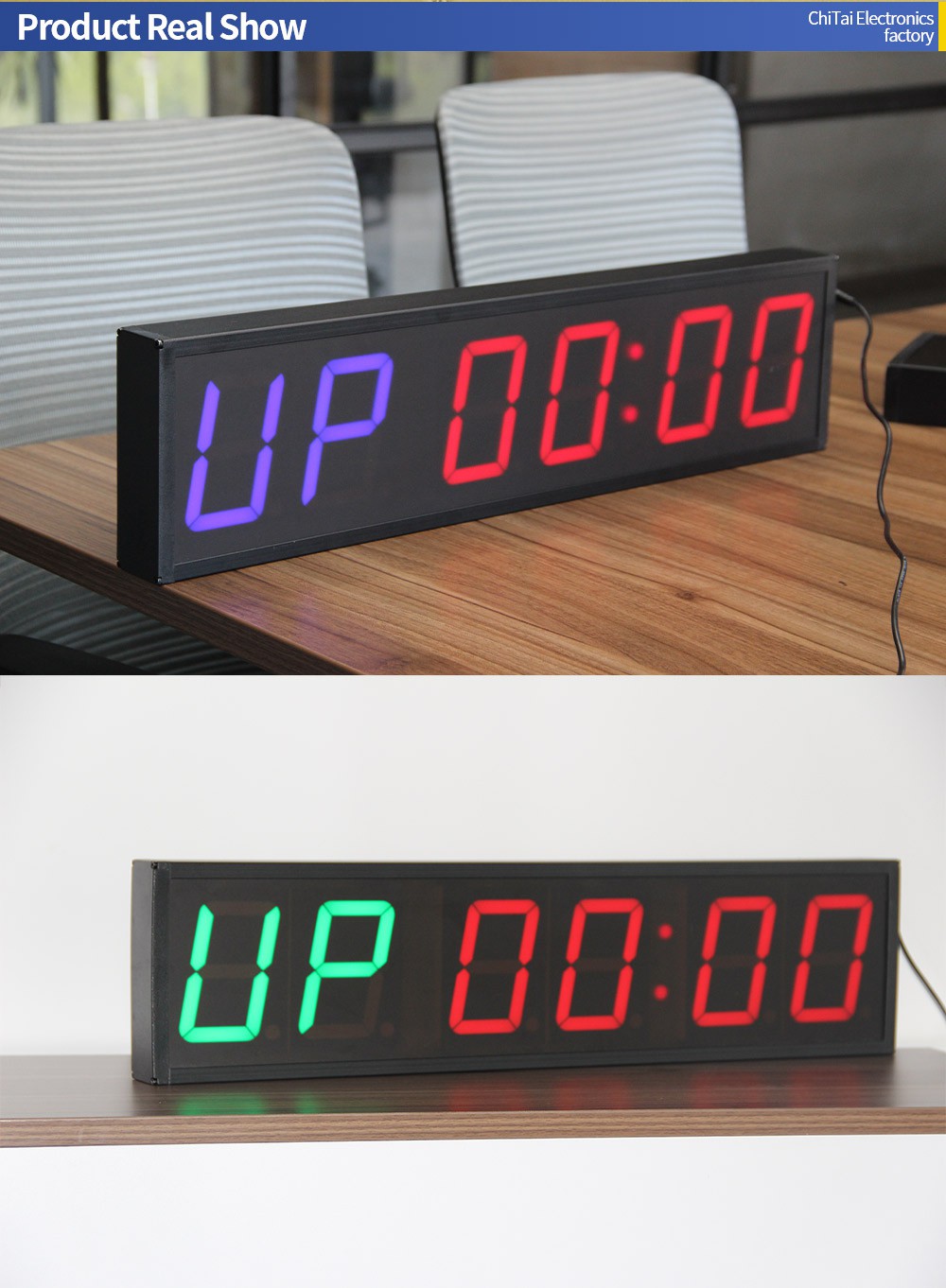 Led Gym Fitness Timer Wall Clock Led Gym Fitness Timer Wall Clock